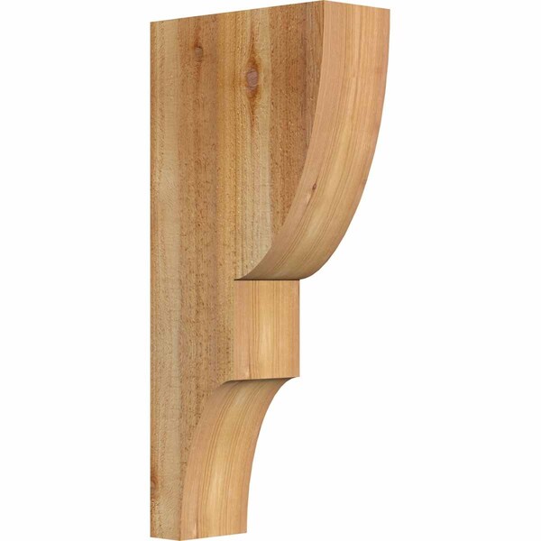Ekena Millwork Ridgewood Rough Sawn Corbel, Western Red Cedar, 4"W x 10"D x 22"H COR04X10X22RID00RWR - main